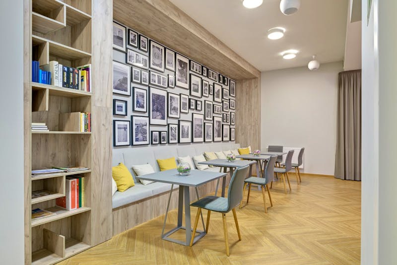 Hotel Drei Inseln (Trzy Wyspy) in Swinemünde - Sitzecke im Hotel Drei Inseln – ©IdeaSpa