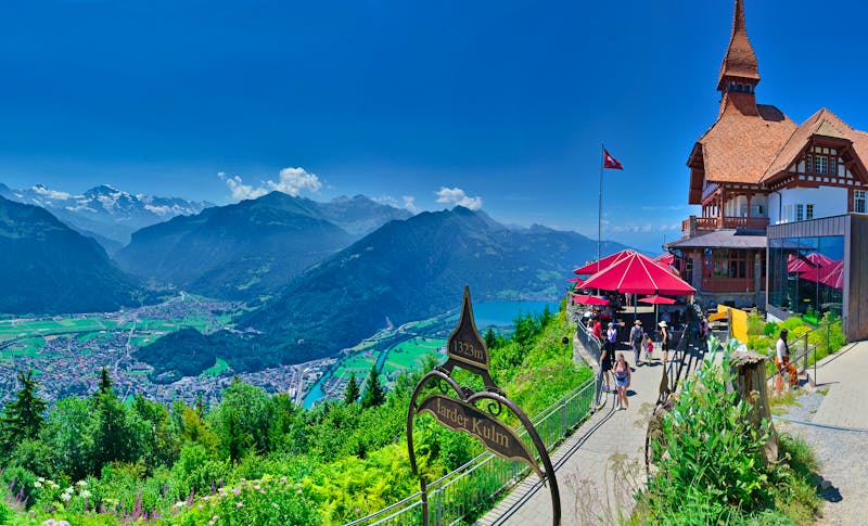 Harder Kulm in den Schweizer Alpen - ©www.allPhotoBangkok.com - stock.adobe.com