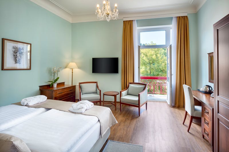 Marienbad - Ensana Health Spa Hotel Hvezda - Zimmerbeispiel Doppelzimmer Premium – ©Jan Prerovsky