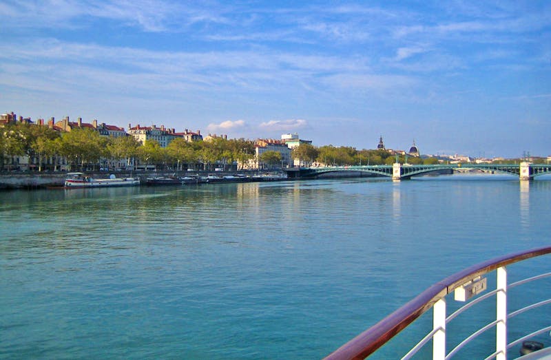 Flusskreuzfahrt auf der Rhone in Lyon - ©Volker Jungklaus - Eberhardt TRAVEL