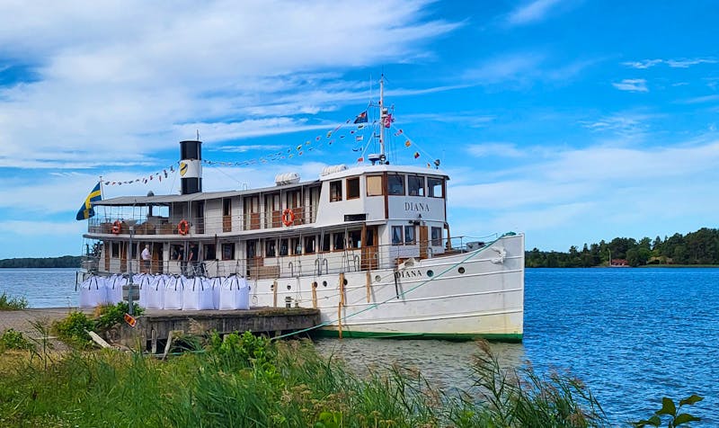 Götakanal-Kreuzfahrtschiff MS Diana bei Birka - ©Franziska Bergmann - Eberhardt TRAVEL