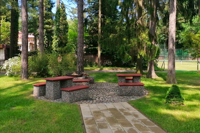 Franzensbad - Monti Spa Hotel - Grillplatz – ©Monti Spa Hotel Franzensbad