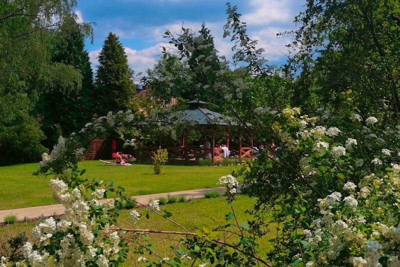 Franzensbad - Monti Spa Hotel - Außenbereich – ©Monti Spa Hotel Franzensbad