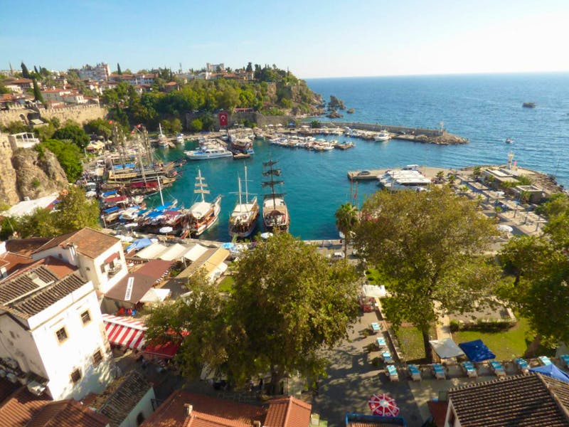 Blick auf die Hafenbucht von Antalya - ©Yvonne Geisler - Eberhardt Travel