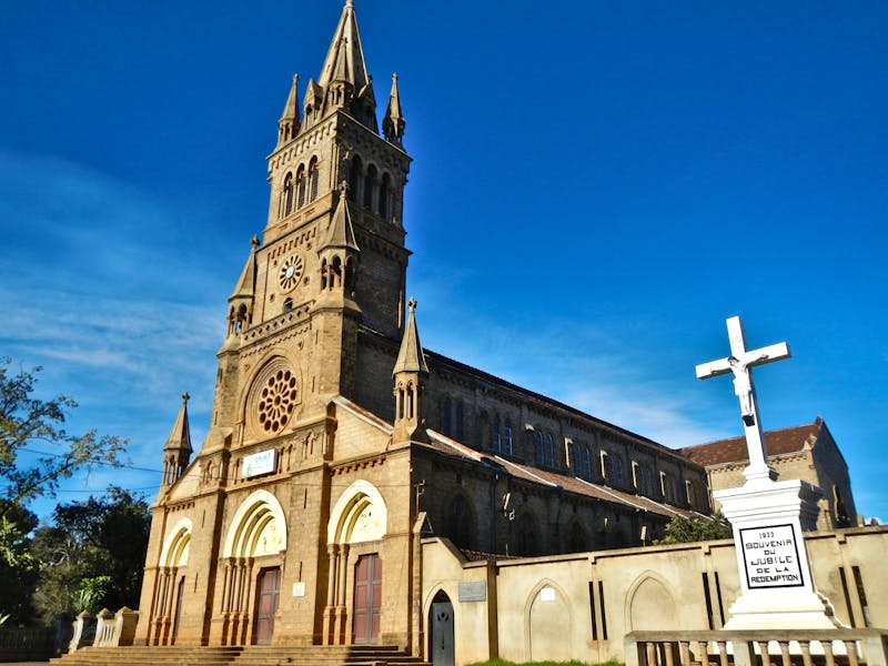 Blick auf die Kathedrale von Antsirabe - ©fkyr78 - stock.adobe.com