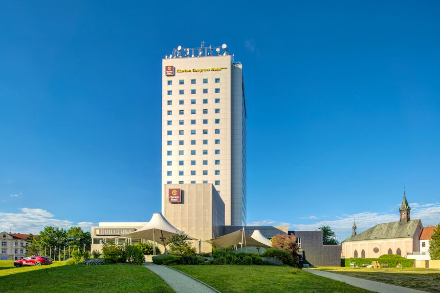 Tschechien, Budweis, Clarion Congress Hotel, Außenfassade – © Clarion Congress Hotel Budweis