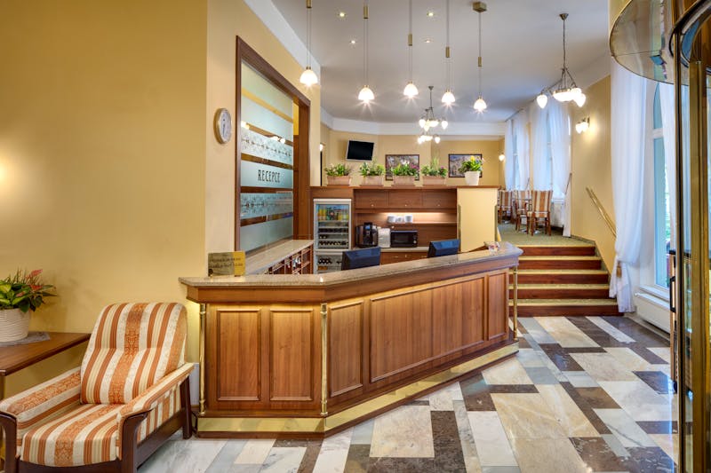 Marienbad - Ensana Health Spa Hotel Svoboda - Rezeption – ©Jan Prerovsky