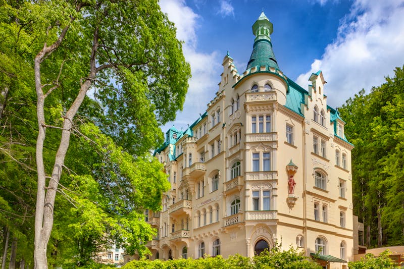 Marienbad - Ensana Health Spa Hotel Svoboda - Aussenansicht – ©Jan Prerovsky