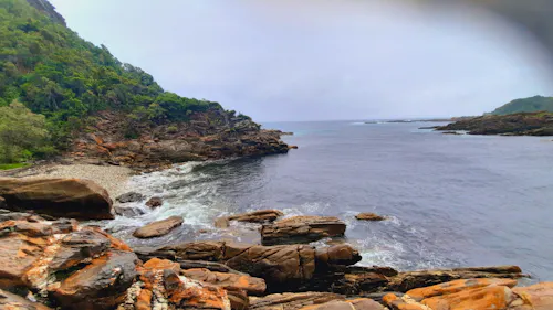 Storms River und Indischer Ozean im Tsitsikamma-Nationalpark &ndash; &copy; Franziska Bergmann - Eberhardt Travel