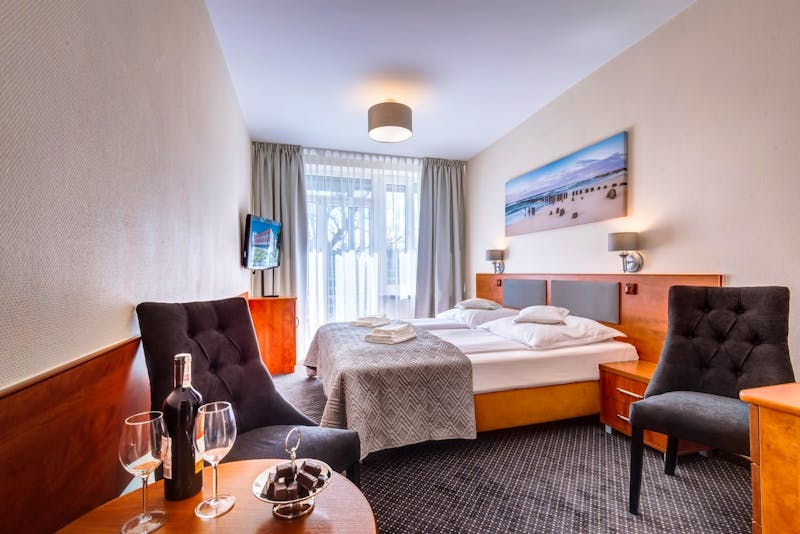 Zimmerbeispiel Doppelzimmer Hotel Perelka – ©IdeaSpa