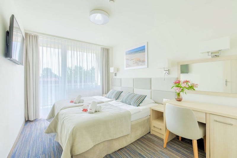Zimmerbeispiel Doppelzimmer klein Hotel Ikar Centrum – ©IdeaSpa