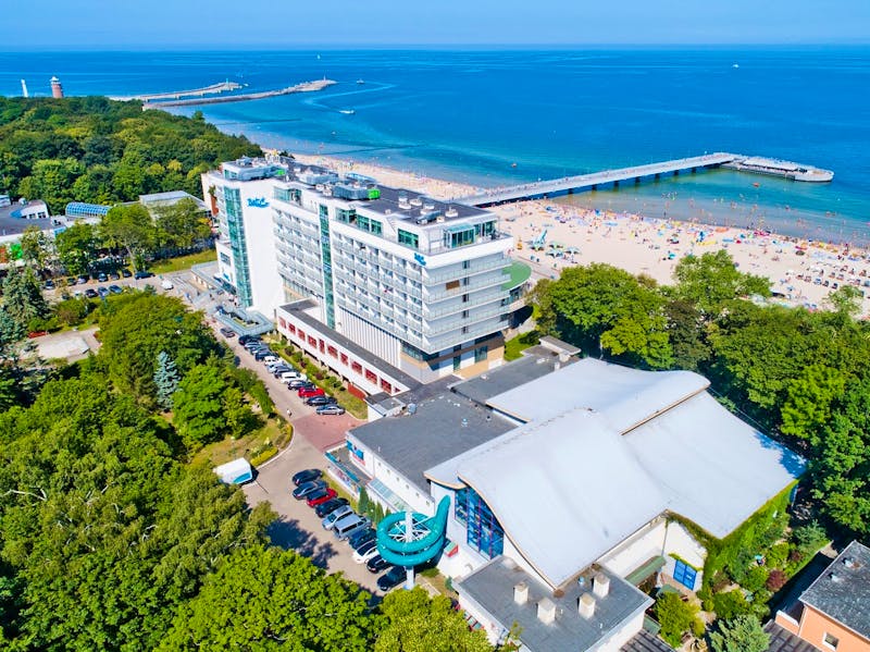 Luftaufnahme Hotel Baltyk – ©IdeaSpa