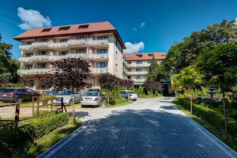 Parkplatz vom Hotel Olymp 2 – ©IdeaSpa