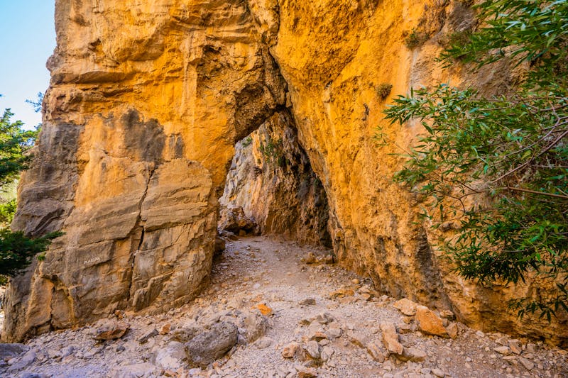Steinbogen in der Imbros-Schlucht - ©arkady_z - stock.adobe.com