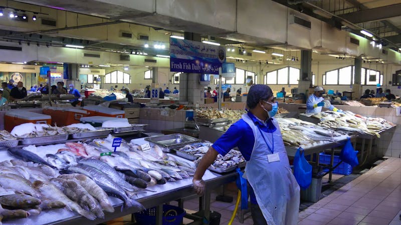 Fischmarkt in Abu Dhabi - ©Frank Nimschowski - Eberhardt TRAVEL