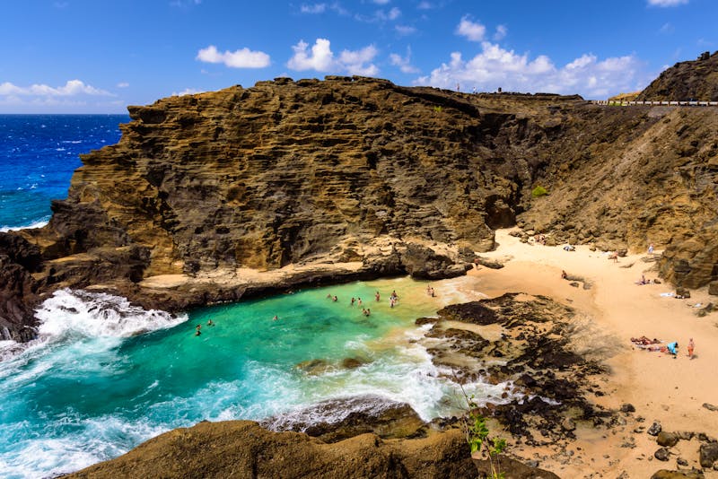 Halona Cove auf Oahu - Hawaii - ©Garyparker705@hotmail.com - stock.adobe.com