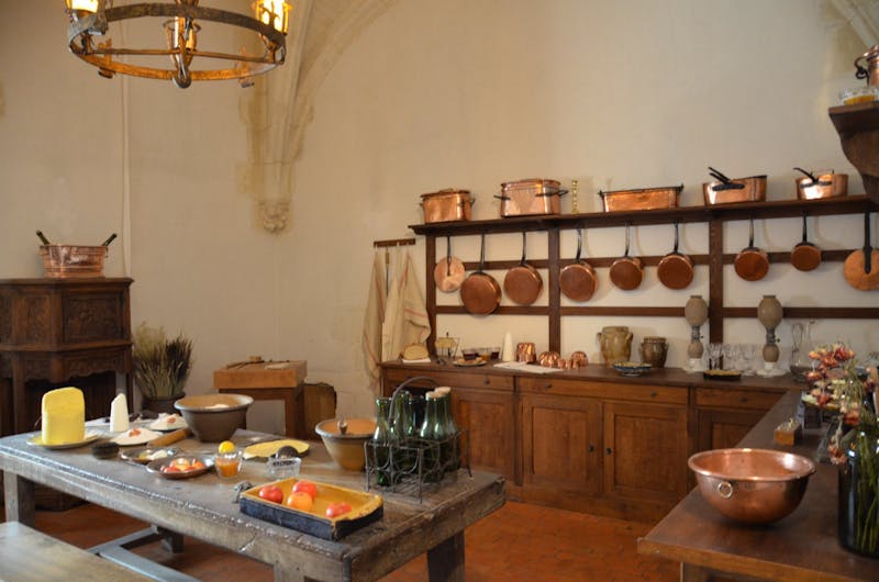Küche im Schloss Azay-le-Rideau - ©Roswitha Zytowski - Eberhardt TRAVEL