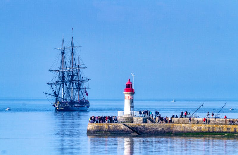 Leuchtturm in Saint-Nazaire am Atlantik - ©Agence73Bis - stock.adobe.com