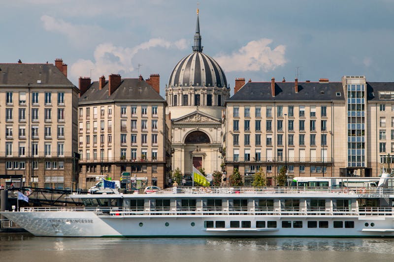MS Loire Princesse in Nantes - ©JKn - stock.adobe.com