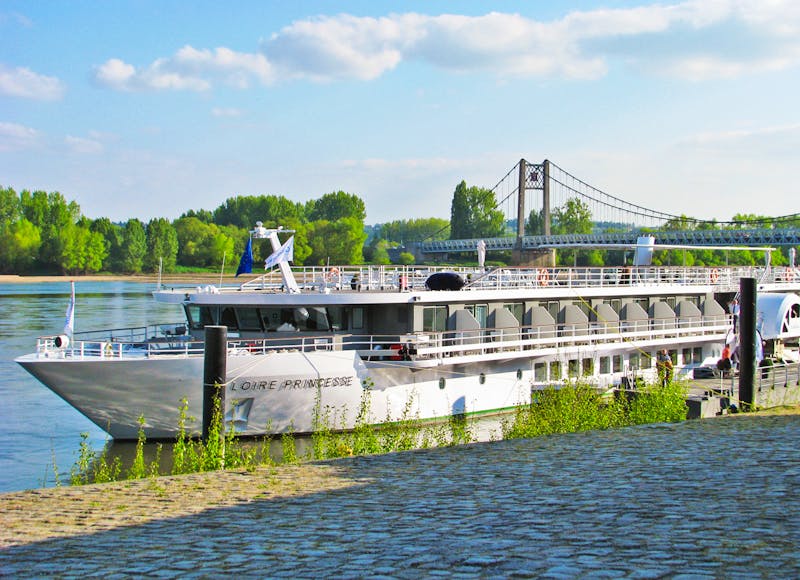 Flusskreuzfahrtschiff MS Loire Princesse in Ancenis - ©Roswitha Zytowski - Eberhardt TRAVEL