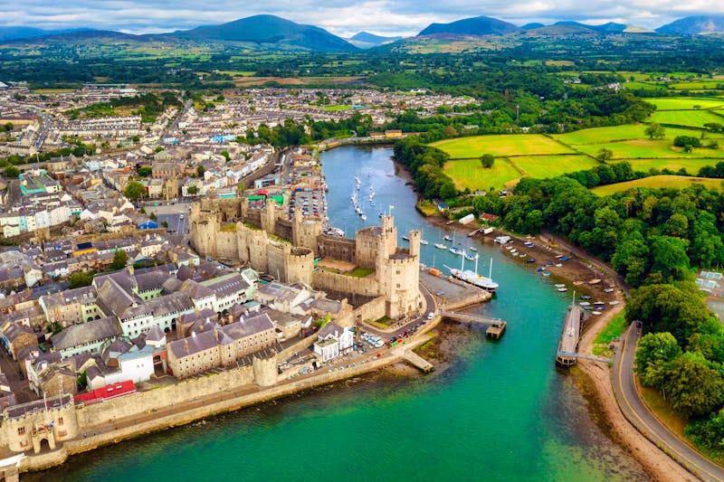Caernarfon in Wales - ©Boris Stroujko - stock.adobe.com
