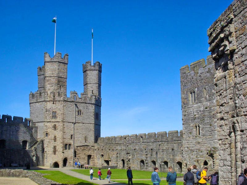 Schloss Caernarfon in Wales - ©Claudia Bernhardt - Eberhardt TRAVEL