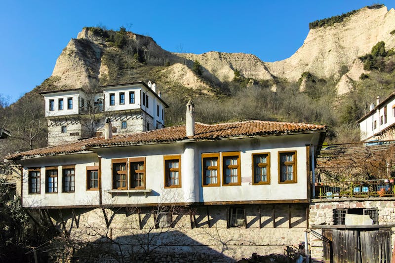 Melnik, Bulgarien, Winter - ©hdesislava - stock.adobe.com