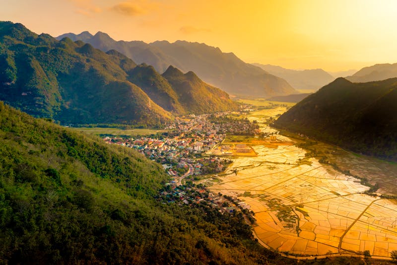 Bergland Mai Chau im Norden Vietnams - ©thomas - stock.adobe.com