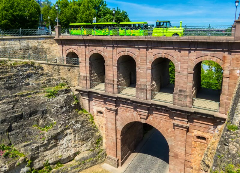 Minizug Petrusse Express in Luxemburg-Stadt - ©Arndale - stock.adobe.com