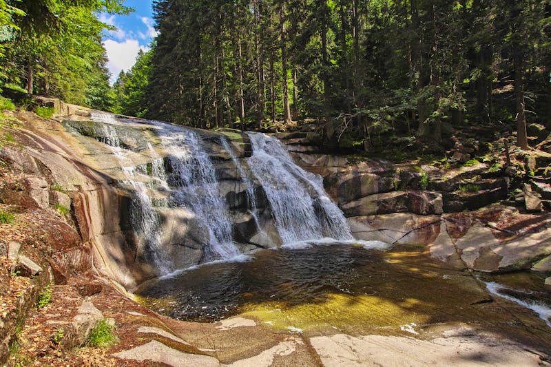 Mummelfall im Riesengebirge bei Harrachov - ©scimmery1 - stock.adobe.com