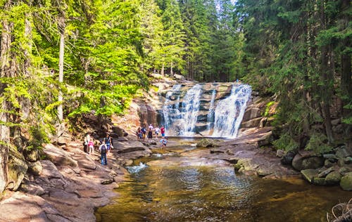 Mummelfall im Riesengebirge bei Harrachov - Mumlava &ndash; &copy; Roman - stock.adobe.com