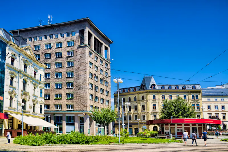 Im Stadtzentrum von Liberec - &copy;ArTo - stock.adobe.com