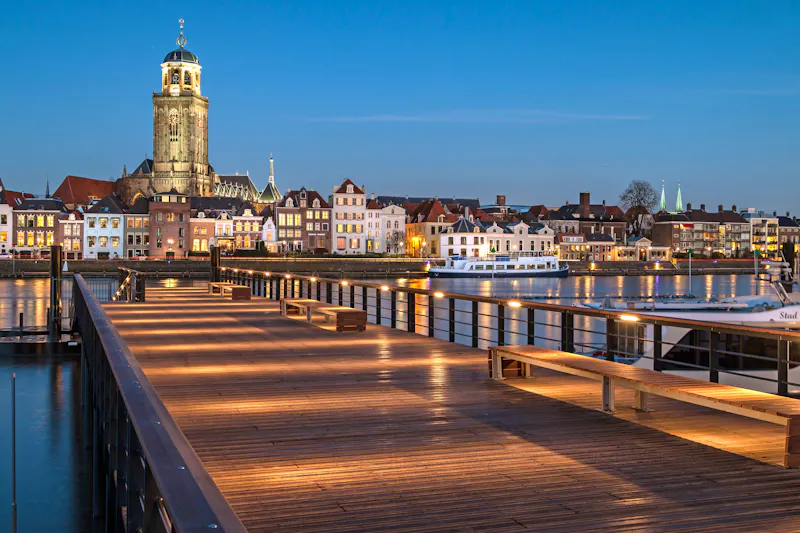 Abenstimmung in Deventer an der IJssel - &copy;FoxHusky Photography - stock.adobe.com