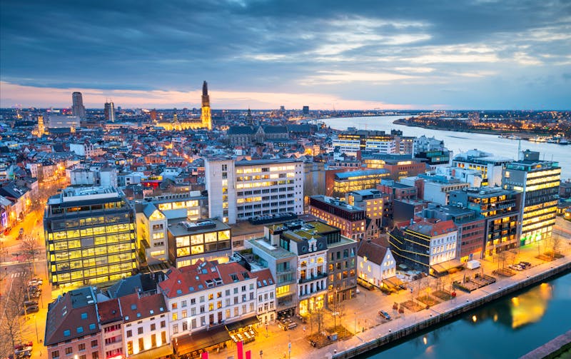 Antwerpen in Belgien - am Fluss Schelde - ©Sean Pavone 2020 - stock.adobe.com