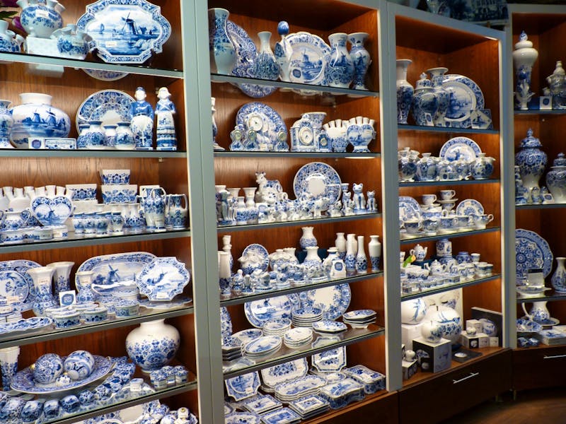 Delfter Blau Porzellan in Delft - ©Steffi Zimmermann - Eberhardt TRAVEL