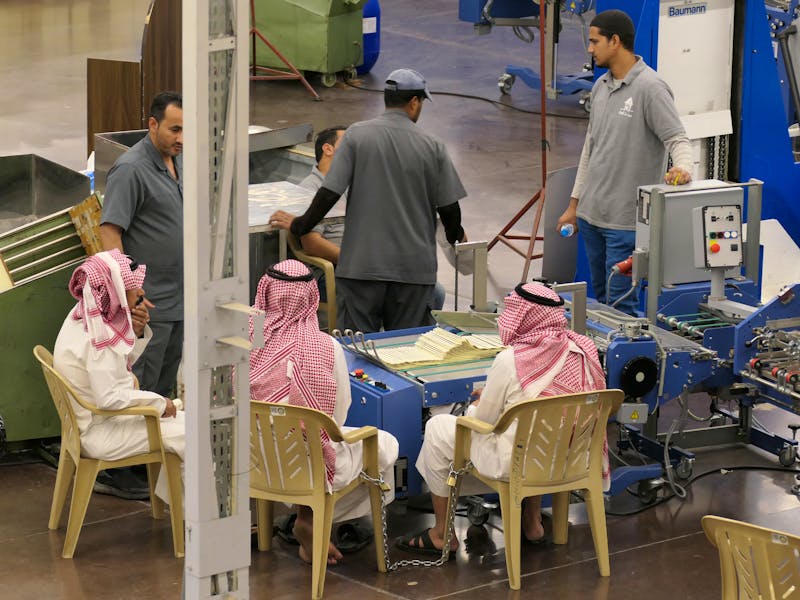 Weltweit größte Koran-Druckerei in Medina - ©Patrick Fritzsche - Eberhardt TRAVEL
