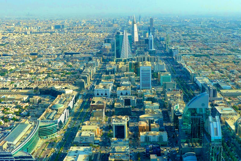 Ausblick vom Kingdom Tower auf Riad - ©Frank Nimschowski - Eberhardt TRAVEL