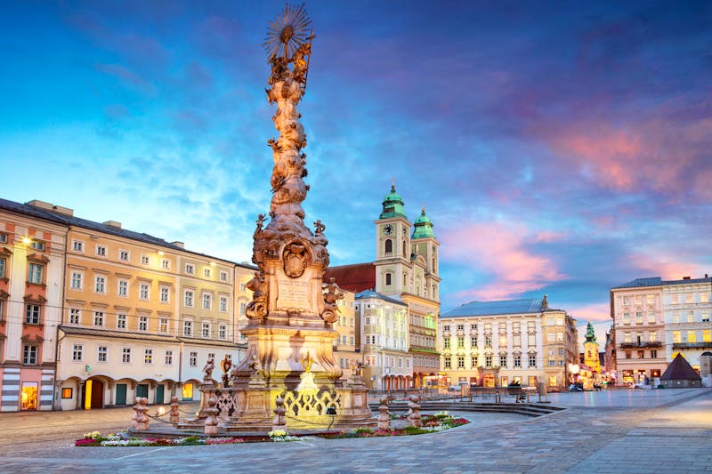 Hauptplatz in Linz - Oberösterreich - ©Rudolf Balasko rudi1976@gmail.com - stock.adobe.com