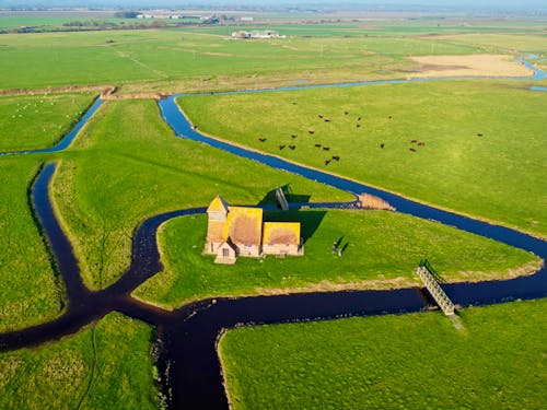 Marschlandschaft von Romney Marsh in Südengland &ndash; &copy; Roberto - stock.adobe.com
