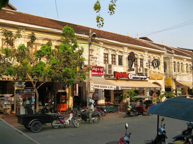 Straße in Siem Reap - ©Ralf Kuchenbecker - Eberhardt TRAVEL