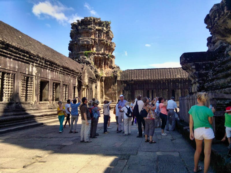Führung in Angkor Wat - ©Peter Möbius - Eberhardt TRAVEL