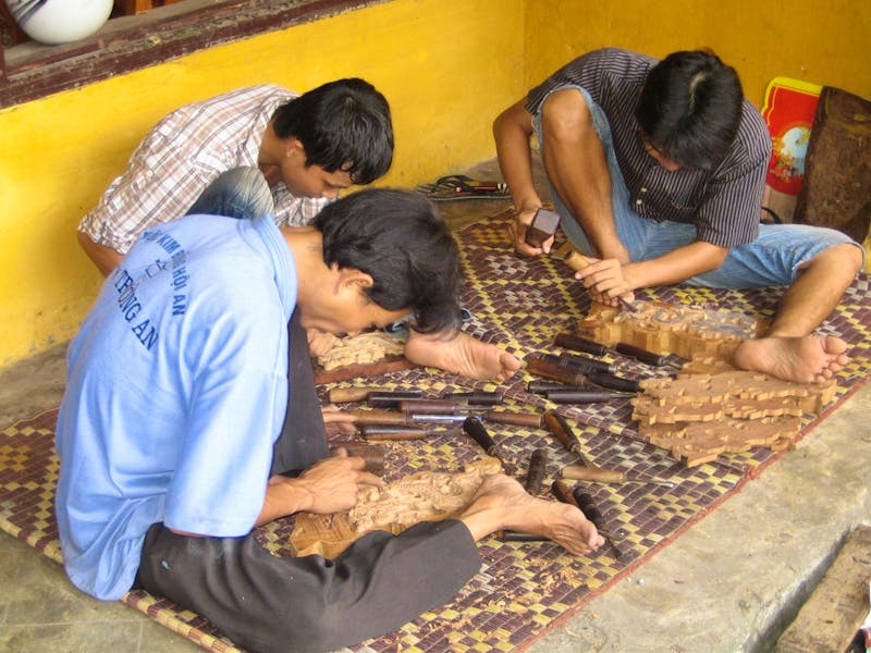 Handwerkskunst in Hoi An - ©Ralf Mehnert - Eberhardt TRAVEL