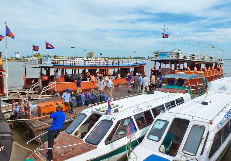 Mit dem Schnellboot von Vietnam nach Phnom Penh - ©Ralf Mehnert - Eberhardt TRAVEL