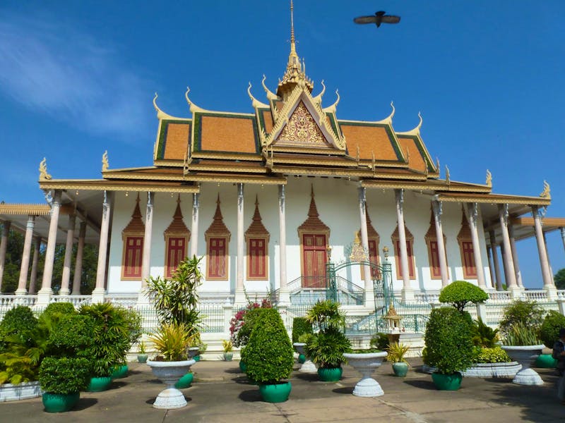 Königspalast in Phnom Penh - Silberpagode - ©Ralf Mehnert - Eberhardt TRAVEL