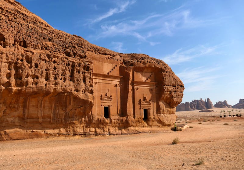 Felsengräber von Hegra - Ausgrabungsstätte Mada'in Salih - ©Patrick Fritzsche - Eberhardt TRAVEL