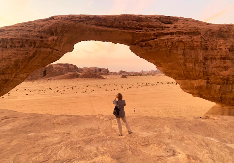 Felsentore in der Wüstenregion Al Ula - ©Patrick Fritzsche - Eberhardt TRAVEL