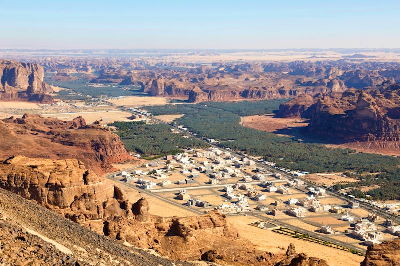 Oase Al Ula an der Weihrauchstraße - ©Fredy Thürig - stock.adobe.com