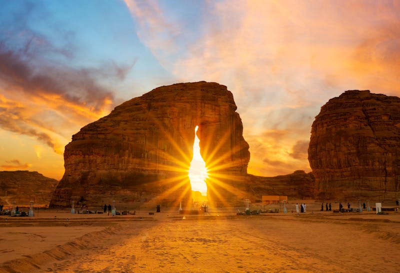 Elephant Rock bei Al Ula - ©hyserb - stock.adobe.com