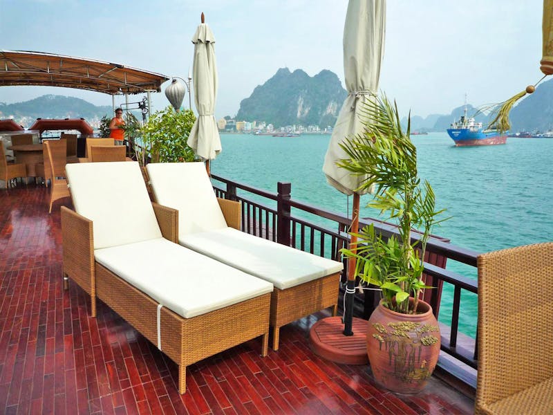 Dschunke in der Halong-Bucht - ©Daniela Paulan - Eberhardt TRAVEL