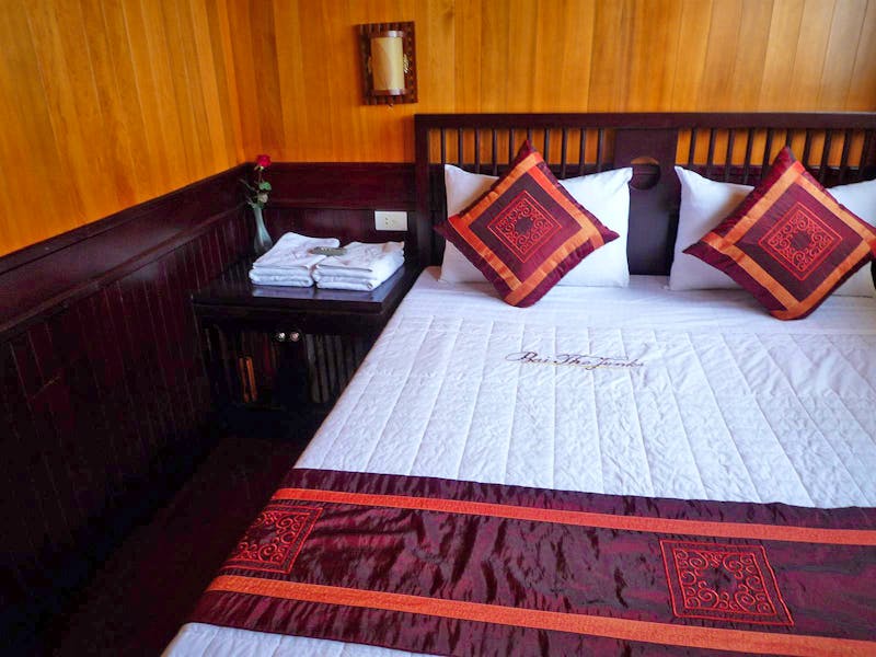 Dschunke in der Halong-Bucht - Kabinenbeispiel - ©Daniela Paulan - Eberhardt TRAVEL
